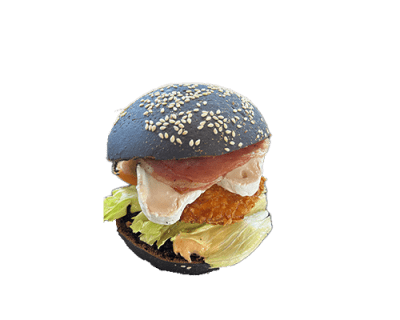 Halloween Burger Poulet
